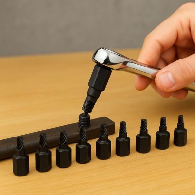 10-delni komplet izvlečnih nastavkov za vijake | SCREWX